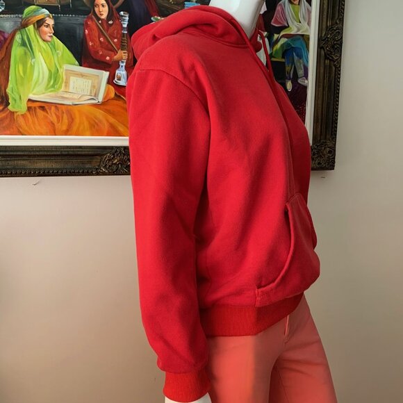 Supreme Youth Sleeve Patch Box Logo Hoodie Sweatshirt Kangaroo Pocket - Picture 4 of 11